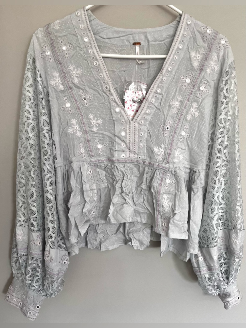 Free People Boogie All Night Top - Picture 2 of 4